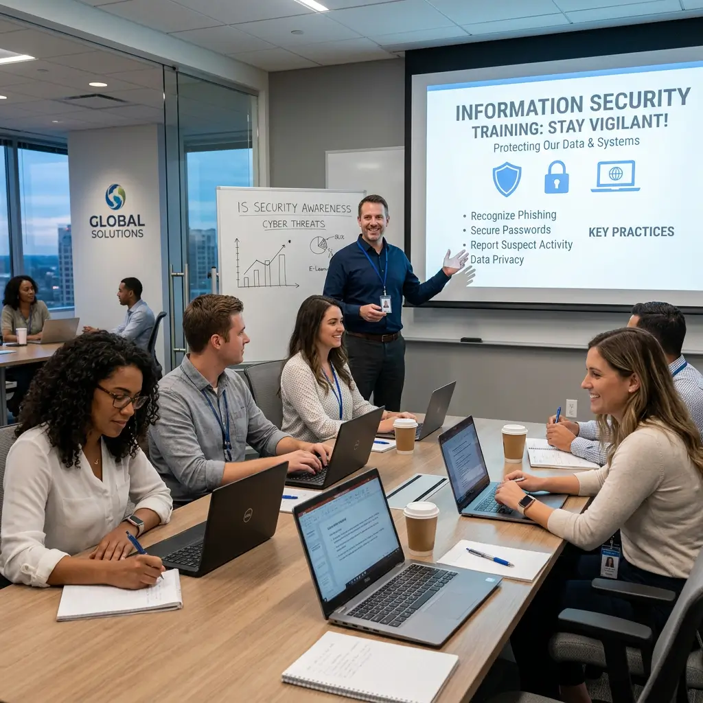 In-person professional training session for security and governance professionals